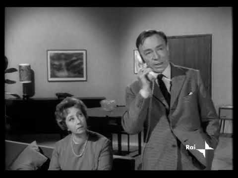 Carosello pubblicitario con Umberto Melnati e Lina Volonghi - "La moglie gelosa" (1962)