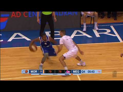 Great ball handling skills by Derek Needham (Mornar - Mega Bemax, 30.12.2017)