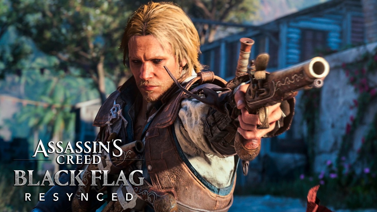 ASSASSIN’S CREED BLACK FLAG RESYNCED - Gameplay Trailer | Comparison & New Features