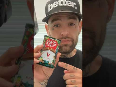 Vegan Kit Kat!! 🔥🔥 (Not Currently Available in USA) #fyp #vegan #kitkat