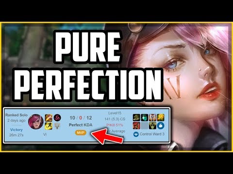 How to Play Vi Perfectly in 17 Minutes - Vi Jungle Guide Season 10 - League of Legends