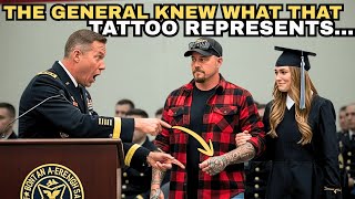 The Trucker Thought He’d Just Watch Her Graduate—Then the General Froze at His Tattoo...