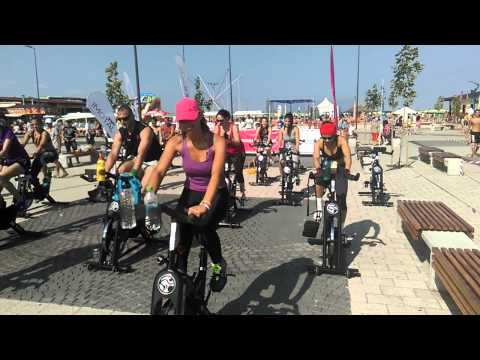 321sport pe traseu: cycling la Miscarea face bine, Mamaia, 2015