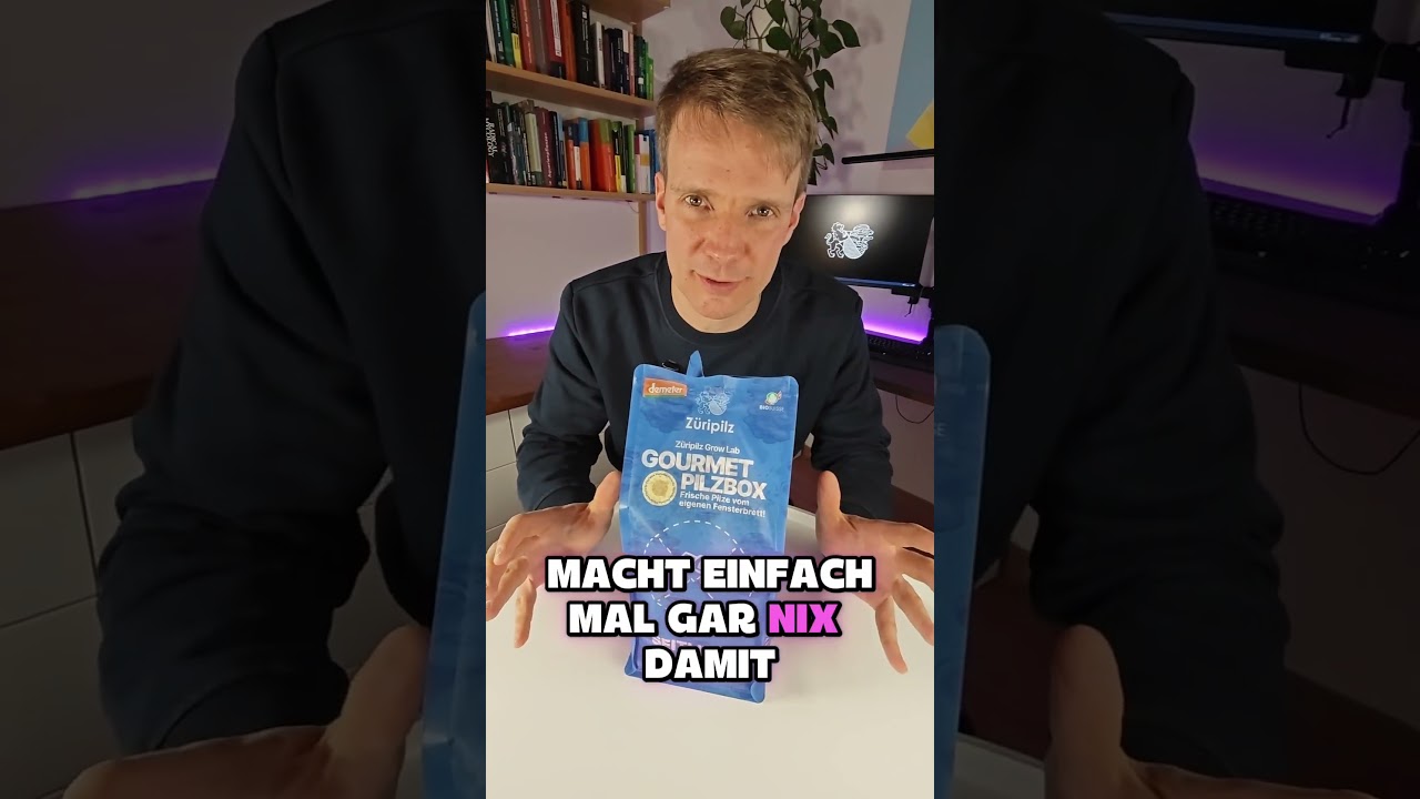 Keine Pilze? Schick die Box kurz in den Winter.