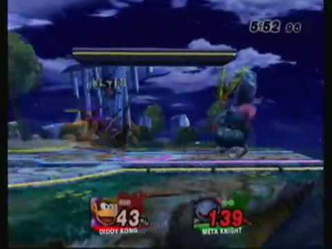 C3 ECRC NinjaLink (Diddy) Vs Mew2King (Metaknight) Round 1