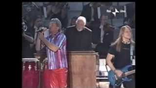 Deep Purple with Pavarotti &amp; Friends - Smoke on the water (HD)