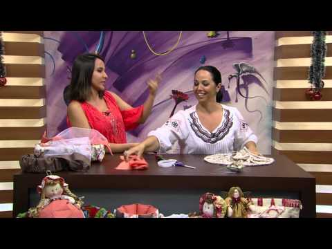 Mulher.com - 04/01/2016 - Reaproveitamento de cesta com patchwork - Regina Tortorelli PT2
