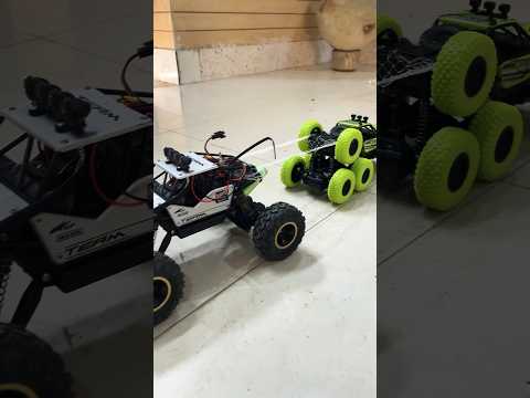 Monster off-road truck 4x4 va monster truck 6x6