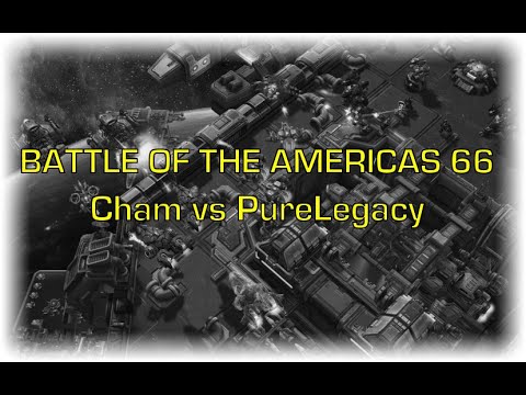 Starcraft 2 - Battle of the Americas 66 - Cham vs PureLegacy PtBr