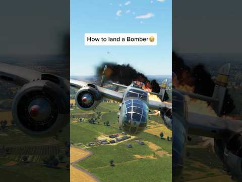 How to land a Bomber