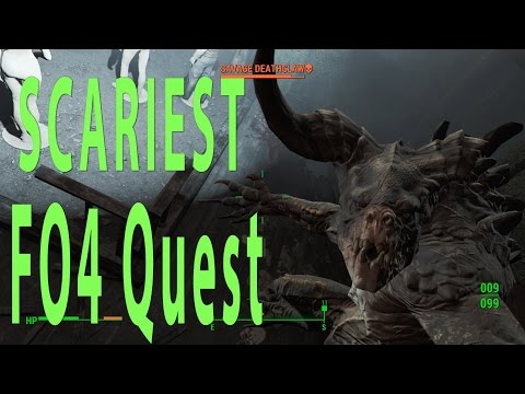 Arguably The SCARIEST FO4 Quest Full Playthrough