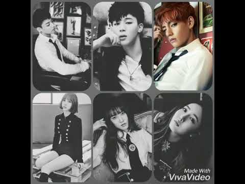 How would GFRIEND(Eunha Yuju SinB) x BTS(Jimin V JK ) sing SUJU - Devil