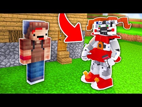 BASE VS FNAF BABY APOCALYPSE - MINECRAFT TROLL + ROLEPLAY