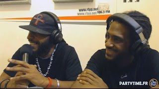 Tiwony et Dj Kaprisson at Party Time Reggae Radio show - 11 DEC 2016