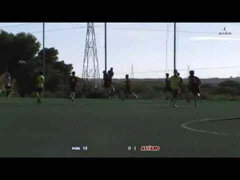 ALSACA2014 Cádiz C.F. "A" - C.D. Utrera 1er Tiempo Jornada 1 Temporada 2014-15