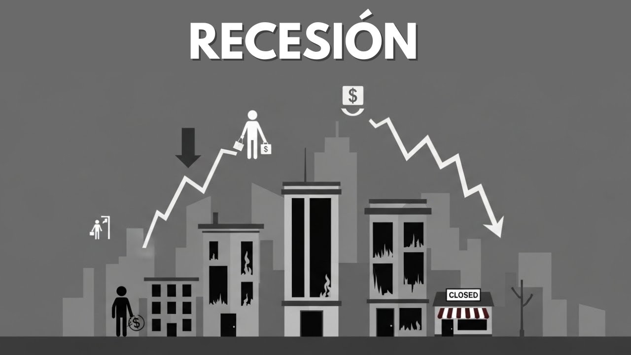 ¿Qué es una Recesión? (Explicación Fácil)