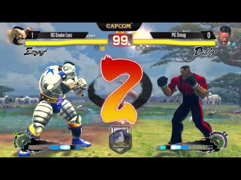 USFIV: RG Snake Eyez vs PIE Smug - CEO2014 - Capcom Pro Tour Top 16