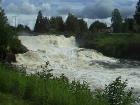Wasserfall Munkfors Laxholmen