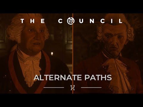 Stay With Washington Or Go With Holm - The Council Episode 1 Alternate Paths
