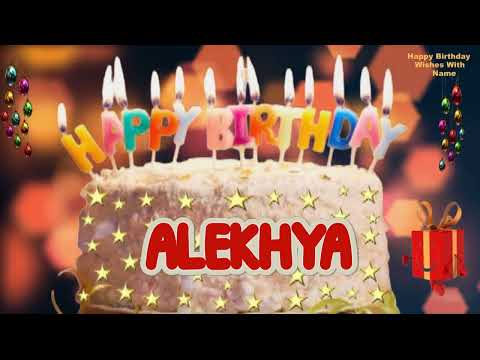 ALEKHYA Happy Birthday Song | Happy Birthday Wishes | Happy Birthday To You | Happy Birthday ALEKHYA