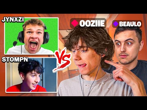 Ooziie & Beaulo 2v2 Jynxzi & Stompn (CRASHOUT)