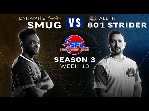 Smug (Balrog) vs. 801 Strider (G) - Bo3 - Street Fighter League Pro-US - Season 3 Week 13