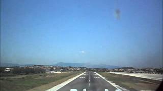 preview picture of video 'Take Off from Corfu runway 35'