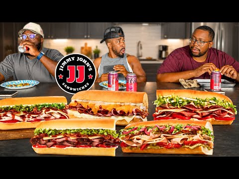 Jimmy John's Full Menu Review!!
