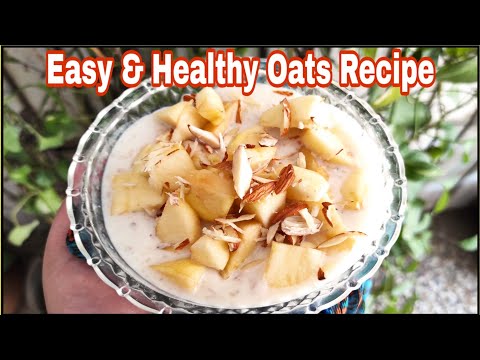 Instant Oats Recipe For Weight Loss | Low Calorie Breakfast | Fatima Food Secrets
