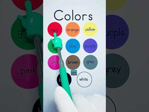 “Aprende los colores en inglés cantando: ¡del rojo al blanco!” #aprendoinglescantando6191 #english
