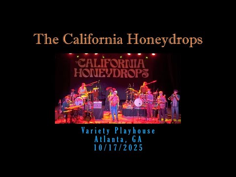 The California Honeydrops @ Variety Playhouse, Atlanta, GA on 10/17/2025 (Full Concert, 4k)