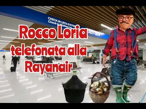 Rocco Loria telefona alla Rayanair.