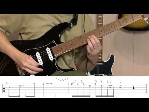 電吉他樂句示範 Am Fusion Lick ｜大鼻子樂器 呼吸音樂學院 師資影片 代倫老師 電吉他演奏 電吉他教學