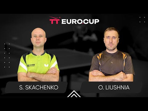 20:05 Serhii Skachenko - Oleksandr Liushnia 14.10.2025 TT Euro.Cup Ukraine Professional. TABLE 3