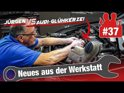 Jürgen at the limit - alone against the Audi glow plug! 45 years of experience vs. looming cost e...