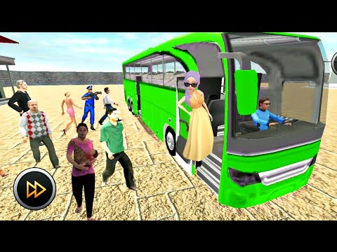 Up Hill New Green Buss Skin Unlock 💥-Android Gameplay.