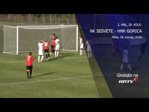 HNTV najava: SESVETE – GORICA (30. kolo, Druga HNL sezona 2016/2017)