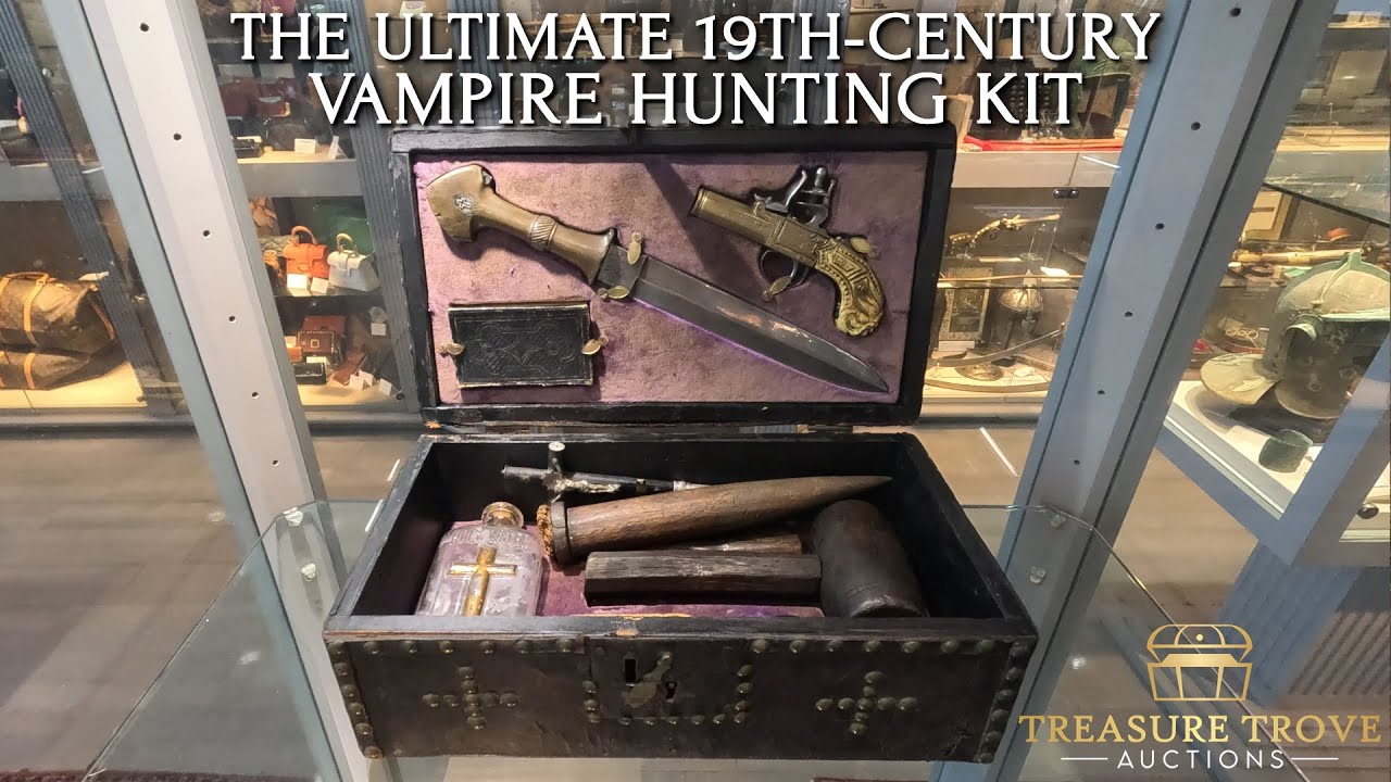 Exploring a 19th-Century Vampire Hunting Kit! – Legends and Lore! 🧛