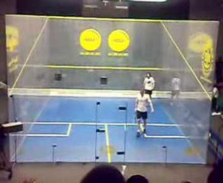 Ramy Ashour and James Willstrop Qatar Classic
