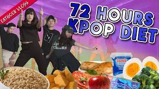 KPOP DIET AND EXERCISE FOR 72 HOURS! | Eatbook Vlogs | EP 91