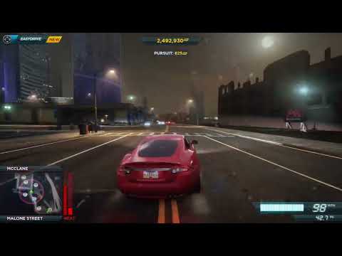 POLICE CHASE NFS most wanted (2012) | Gangsters Paradise edit