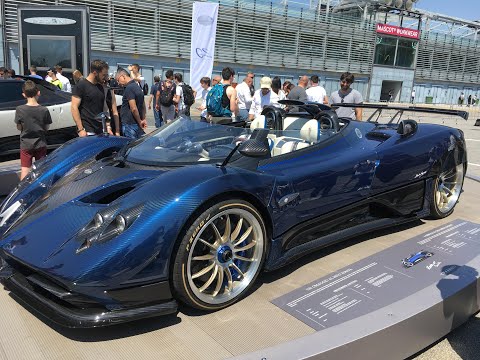 PAGANI OPEN DAY 2019 MONZA, AMAZING SOUND PAGANI ZONDA R, HP BARCHETTA, HUAYRA BC AND MORE