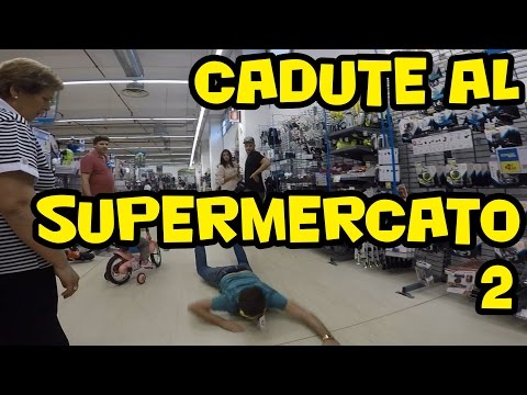 Cadute al supermercato [Esperimento Sociale] - MadCrazy