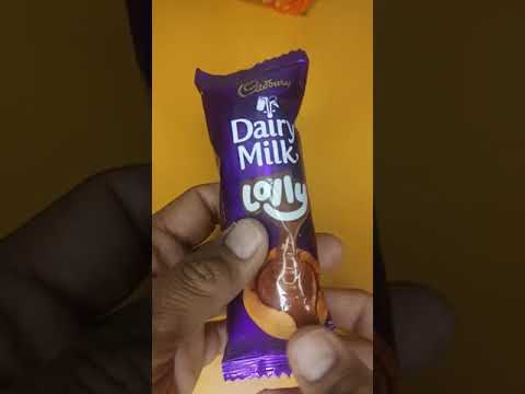 Cadbury Dairy milk Lolly and yummy colorful lollipop 😋#shorts