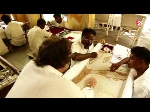 La broderie Lesage crée une nouvelle route de la soie