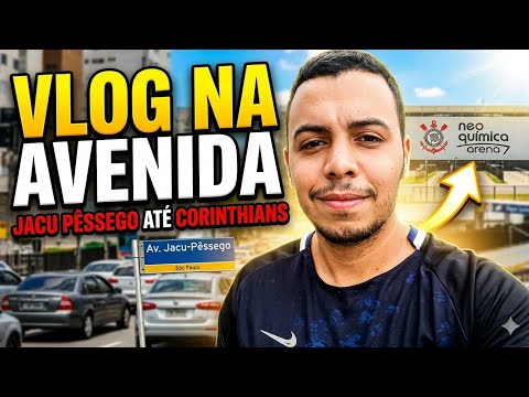 VLOG: Atravessando a Jacu Pêssego até o Corinthians Itaquera (COMO ESTÁ O CAMINHO?