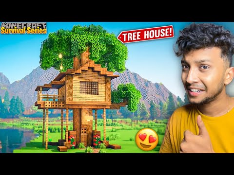 EPIC TREE HOUSE BUILD in Minecraft! 😍