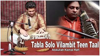 Abdullah Kamal Rafi - Tabla Solo Vilambit Teen Taal
