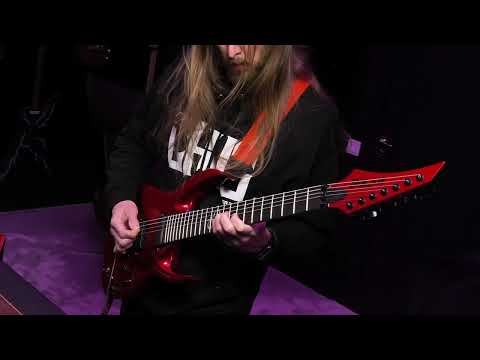 Solar A1.7FRCAR 7-String Sustainiac+ Electric Guitar - Candy Apple Red