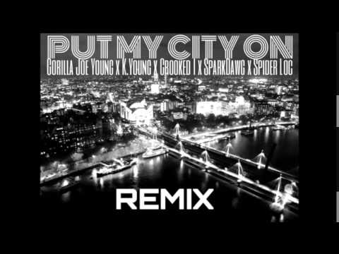 Joe Young - Put My City On Remix ft. K Young, Crooked I, Spider Loc, & Spark Dawg